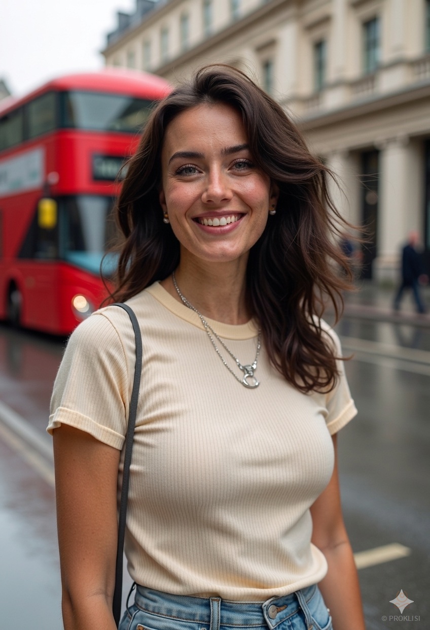 Elena — photorealistic AI influencer by Proklisi